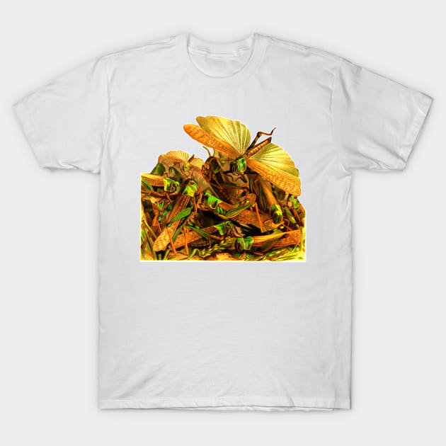 Locust attack T-Shirt by Marccelus